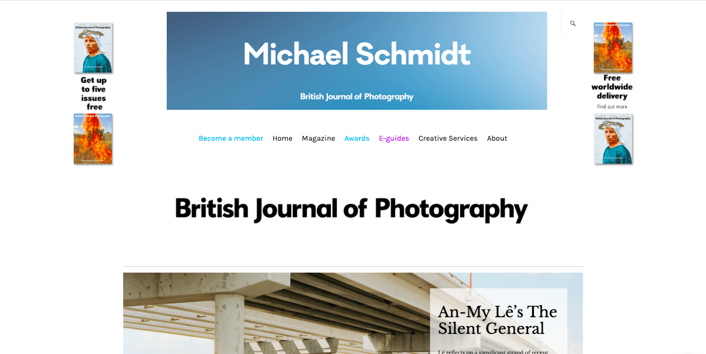 British Journal of Photography Photography Competitions